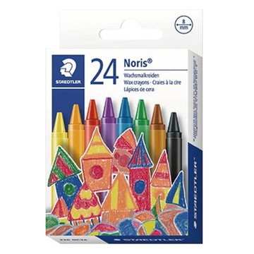 施德樓STAEDTLER 無毒安全油蠟筆MS220NC24-24色