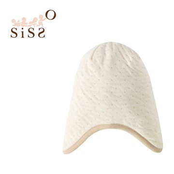 【SISSO有機棉】彩棉點點遮耳帽 S M L(3~12月)