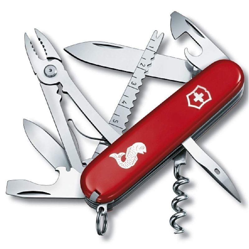 ビクトリノックス VICTORINOX 1.3653.72 アングラー ハンドル91mm、19機能