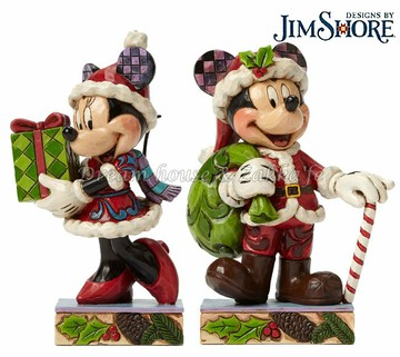 Jim Shore愛木小灣 Disney 米奇 米妮 聖誕節 米老鼠 《 2款任選 》 ★ 美國ENESCO精品 ★ 夢想家精品家飾