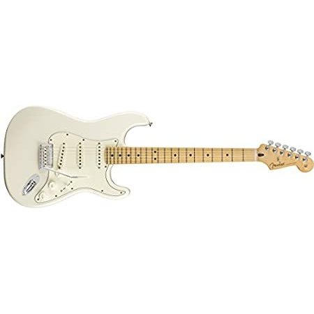 Fender エレキギター Player Stratocaster, Maple Fingerboard, Polar White