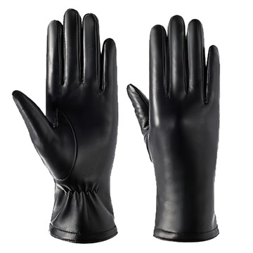 LIKEHOUSE 真皮山羊皮薄絨內襯保暖騎車手套 XL  LGL03  1雙