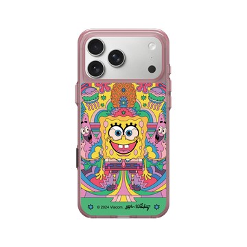 iPhone 17 Pro Max Clear (相機按鈕) 晶醺玫 - 海綿寶寶 SpongeBob - 藝術家系列-RAÚL URIAS