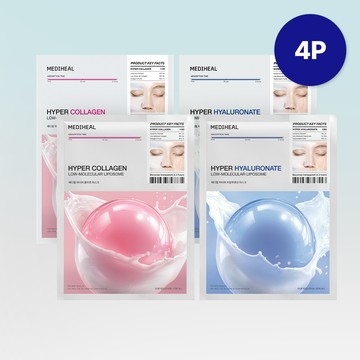 MEDIHEAL Hyper Collagen Mask Sheet 4ea