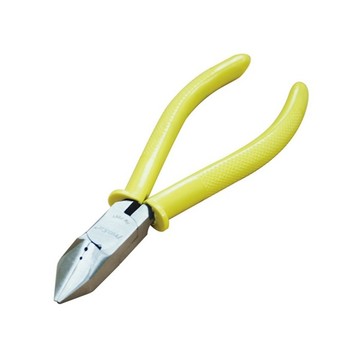 ProsKit 角鉗斜嘴鉗剪鉗子PM-708Y(160mm;防滑握柄,抗繡染黑)剪角鉗電工鉗電子斜嘴鉗子水口鉗電工偏口剪鉗