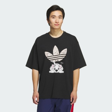 Adidas 愛迪達 M GFX Tee KG6684 男 T恤 運動上衣 休閒短袖 迪士尼 101忠狗 黑 亞版