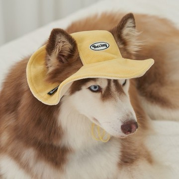 韓國品牌【梨花娘總代理】🐾BAILEY 🐶秋冬新品 可愛造型遮陽保暖絨毛可調節寵物帽(3色)
