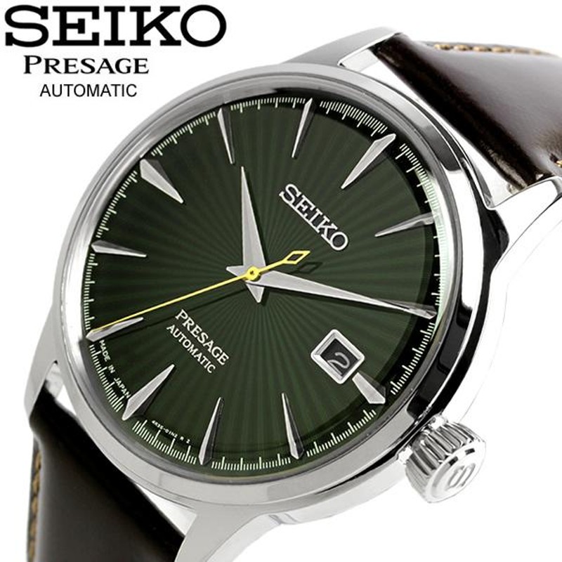 SEIKO セイコー PRESAGE プレサージュ 腕時計 メンズ 日本製 自動巻き ...