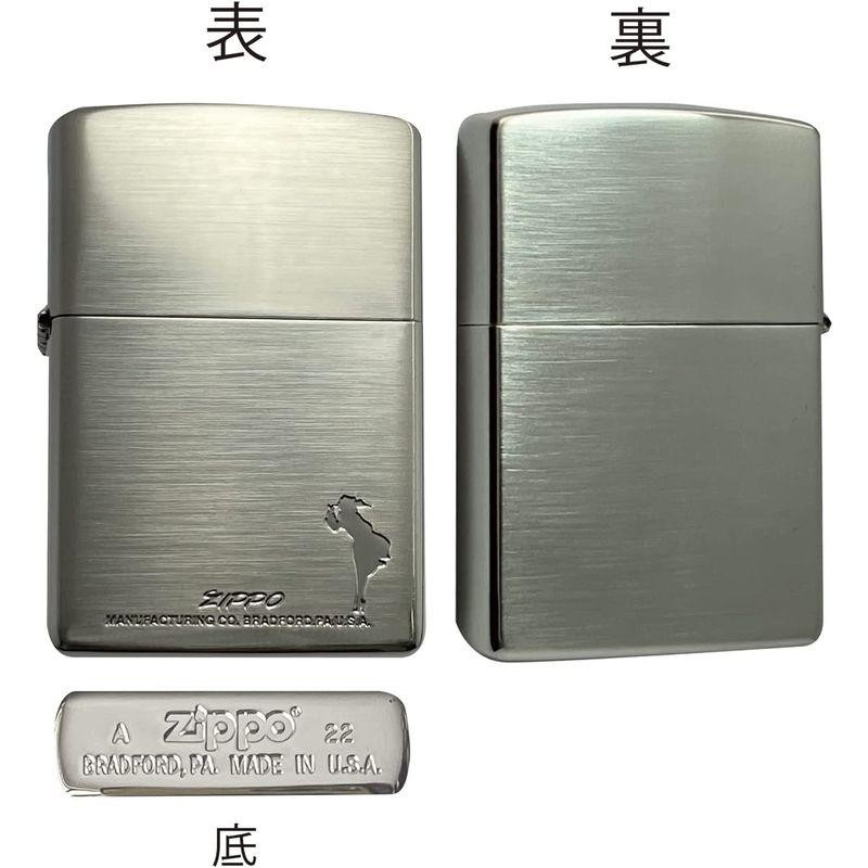 ZIPPO(ジッポー）２PT-ZIPPO オールドデザイン プラチナメッキ (WINDY 