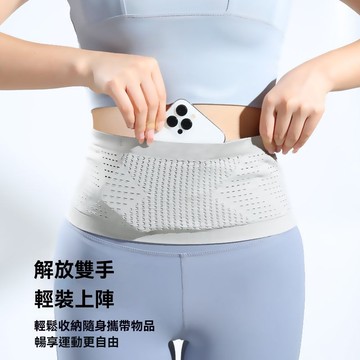 台灣發貨💕運動隱形腰包 2025新款 超輕薄 戶外健身 腰帶包 女 多功能 高彈 跑步手機包 男 多功能腰包 便攜腰包