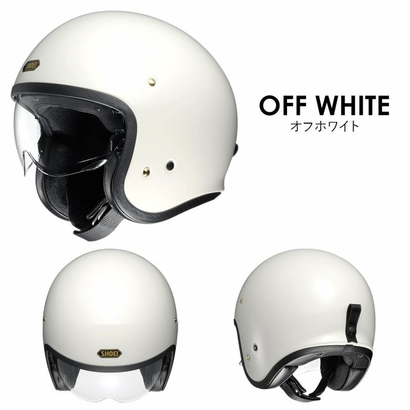 SHOEI ジェットヘルメット ホワイト 【公式通販】