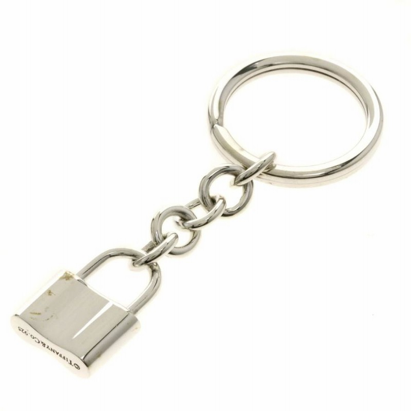 Tiffany&Co ティファニー　キーホルダー　南京錠 Tiffany キーホルダー 南京錠