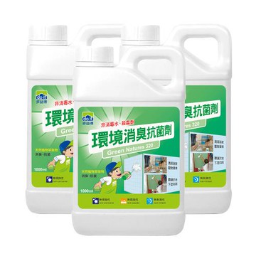 多益得-環境消臭抗菌劑1000ml_3入組