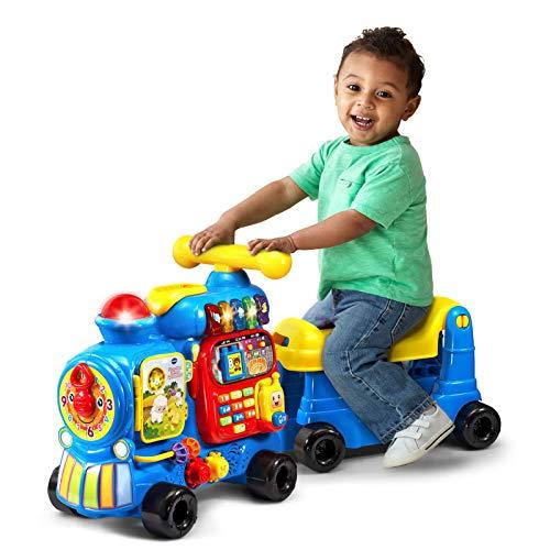 VTech Sit-to-Stand Ultimate Alphabet Train Blue 並行輸入