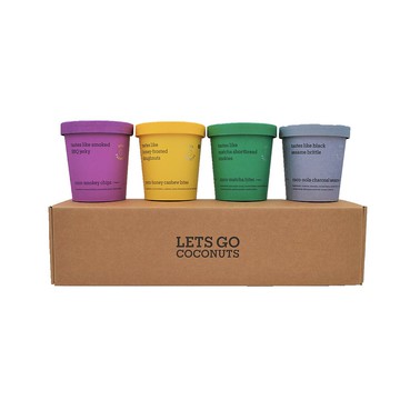 COCOPARADISE椰子小吃禮盒4杯裝(二)