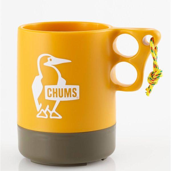 CHUMS チャムス キャンパーマグカップ マスタード カーキ ラージ CH62-1620-Y059-00 550mL