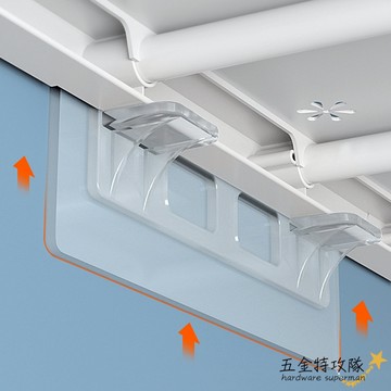 【加寬加厚款】固定托架貼片 隔板支架 隔板固定 層架掛鉤 櫥櫃 衣櫃 免釘 免打孔 支架  台灣現貨 掛勾