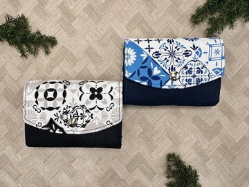 花磚物語 小日和三層包 手拿包 零錢包 輕便 收納包