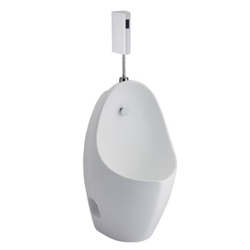 Derek 奈米掛牆二段電沖便斗/110V/純白/U346NA-10