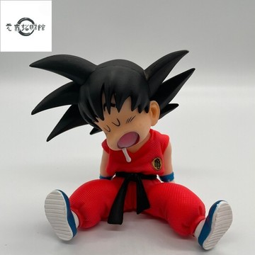 元氣招財 龍珠手辦 童年悟空 模型 玩具 GK睡覺場景 瞌睡悟空 模型手辦批髮