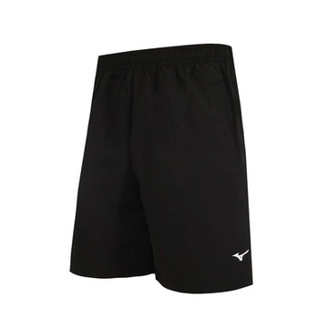 MIZUNO 男平織短褲-五分褲 慢跑 訓練 美津濃 32TBYA0209 黑白