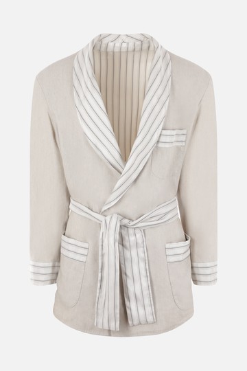 MAISON MARGIELA linen reversible kimono-jacket Man