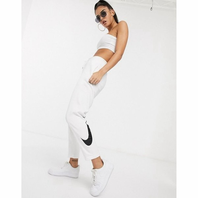 残り１点 サイズ L ナイキ Nike レディース ボトムス パンツ スウェット ジャージ White Swoosh Track Pants Rose Gold White 通販 Lineポイント最大0 5 Get Lineショッピング