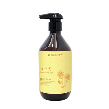 一家人益生菌玫瑰療癒幼嫩沐浴500ml