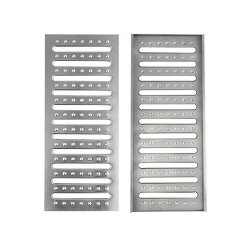 304不銹鋼地溝蓋板廚房水溝下水道明溝排水溝蓋雨水篦子防臭[DD1106002]