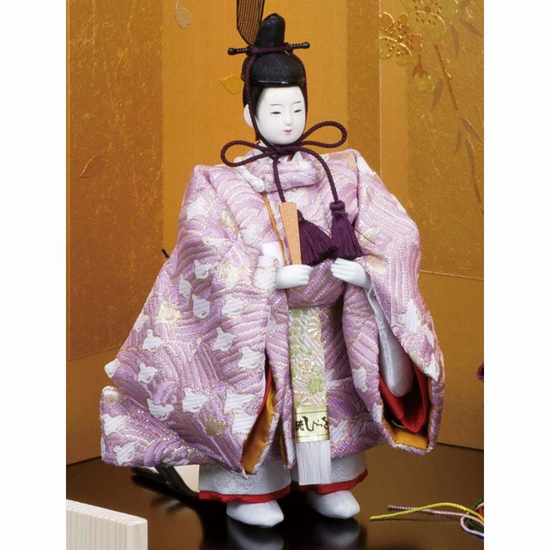 雛人形 親王平飾り【春華】 有職束帯[幅60cm][it-1063] 雛祭り 有職柄