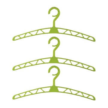 KOKUBO 小久保工業所 日製12孔曬衣架，時尚實用洗衣用品  W17.5 x L42 x H1.8cm  3個