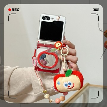 magsafe磁吸 紅蘋果 三星 z flip7 flip5 flip6 flip 5 6 7 手機殼 防摔 保護套