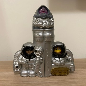 現貨 展示品 出清 McSpace 麥當勞 1997 火箭系列 絕版 收藏 玩具 太空梭 大鳥姊姊 奶昔大哥 漢堡神偷