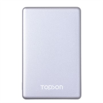 台灣 TOPSON 超薄磁吸行動電源 10000mAh Type-C  MTPB-10000  薄霧紫