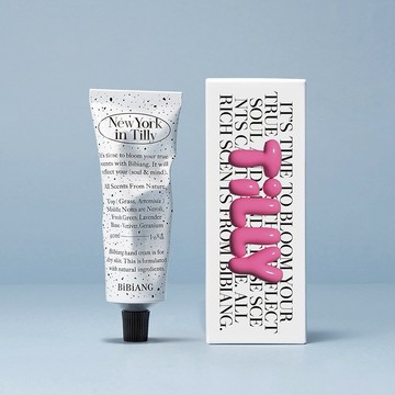 BOYNEXTDOOR 代言🖤【BiBiANG】 清爽保濕香氛護手霜 NEW YORK IN TILLY 紐約小白花｜小蒼蘭、木蘭、麝香香調