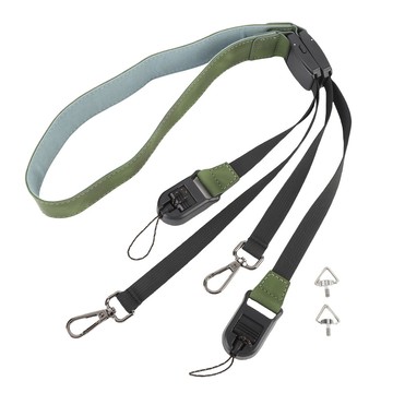 便攜式掛繩 PU 皮革雙頭快速釋放頸帶,適用於 RC1 RC2 RC PRO 遙控器 Mcen2 美容化妝