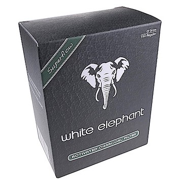 White-Elephant 白象-煙斗用9mm活性碳濾心~150支入