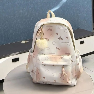 9256位鐵粉回頭💵 少女雙肩包 暈染書包 大容量後背包 日系可愛 國中高中女生 氛圍感揹包