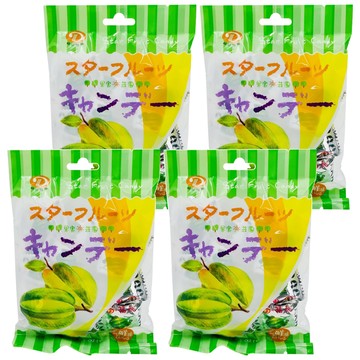 綠得製菓 楊桃糖 新鮮口味  100g  4袋