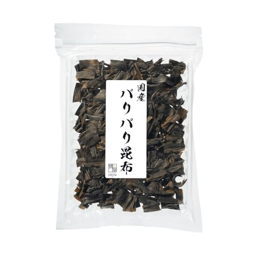 博屋 国産 パリパリ 昆布 60g チャック袋入