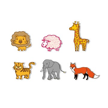 防水貼紙-非洲大草原