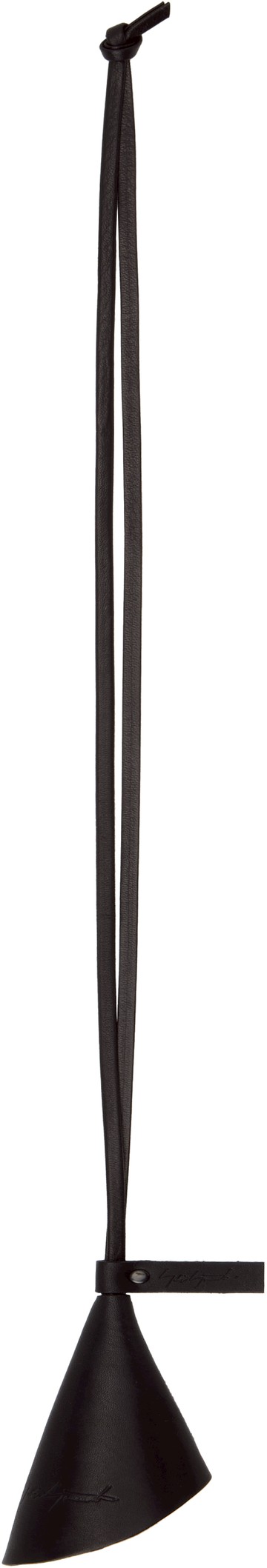 YOHJI YAMAMOTO 黑色 Necklace 钥匙扣