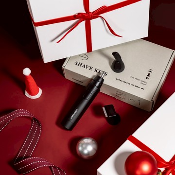 URBANER奧本【防水三合一修容禮盒組】 MB-980B 鼻毛刀 修鬍刀 修眉 奧本電剪 情人節禮物 台灣製造