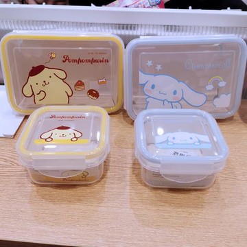 名創優品miniso三麗鷗便當盒餐盒保鮮長方形保溫學生飯盒密封可愛