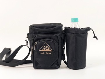 VA.outdoor/防潑水機能包/水壺包/黑色