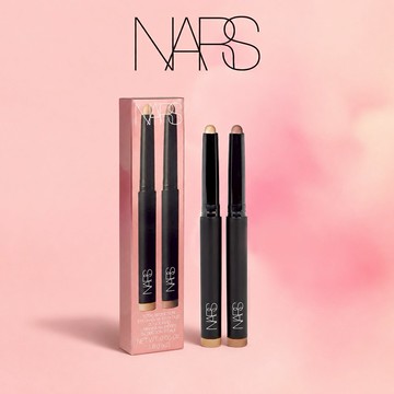 新品🎀送禮心意1+1【NARS】超持色緞光眼彩筆2入禮盒💖一筆輕鬆完妝 上班必備首選| 巨蟹座 生日快樂 生日禮物