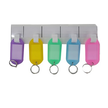 Life 徠福 鑰匙標示圈掛架  顏色隨機  2組