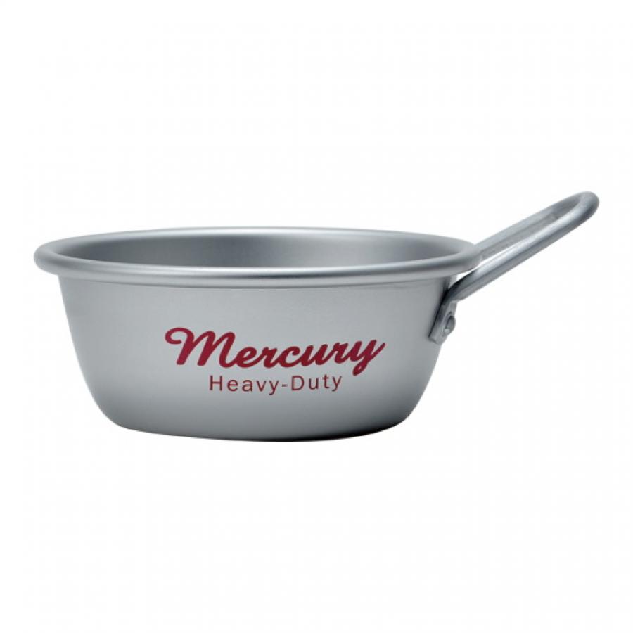 マーキュリー アルミスタッキングカップL シルバーレッド MEALSLSR アウトドア キャンプ 小物 MERCURY