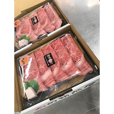 ふるさと納税 直方市 博多和牛サーロイン薄切り肉　(350g×2P)