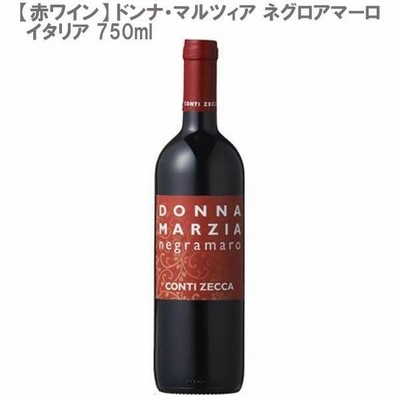 (赤ワイン)ドンナ・マルツィア ネグロアマーロ 赤 イタリア 750ml